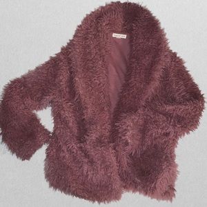 Fuzzy Aeropostale jacket/cardigan